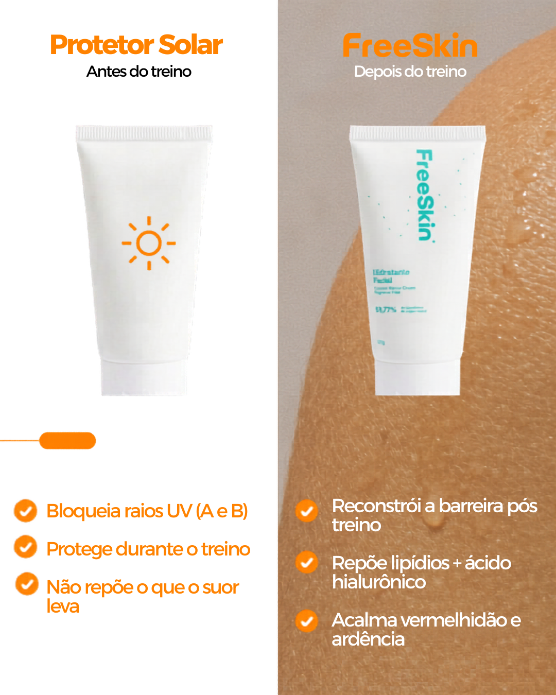 Hidratante Facial FreeSkin com TBR-3™