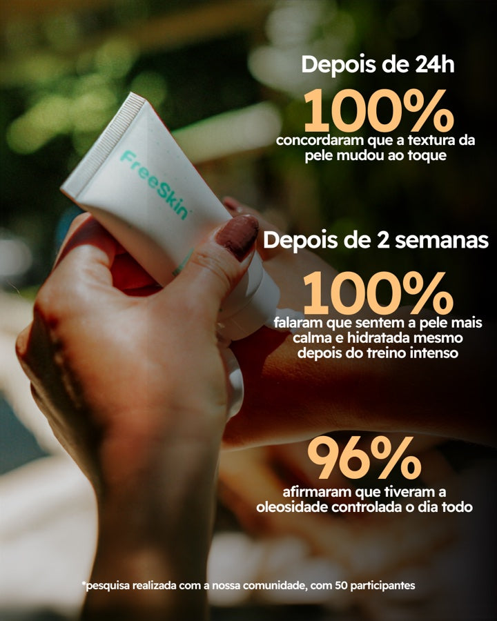 Hidratante Facial FreeSkin com TBR-3™