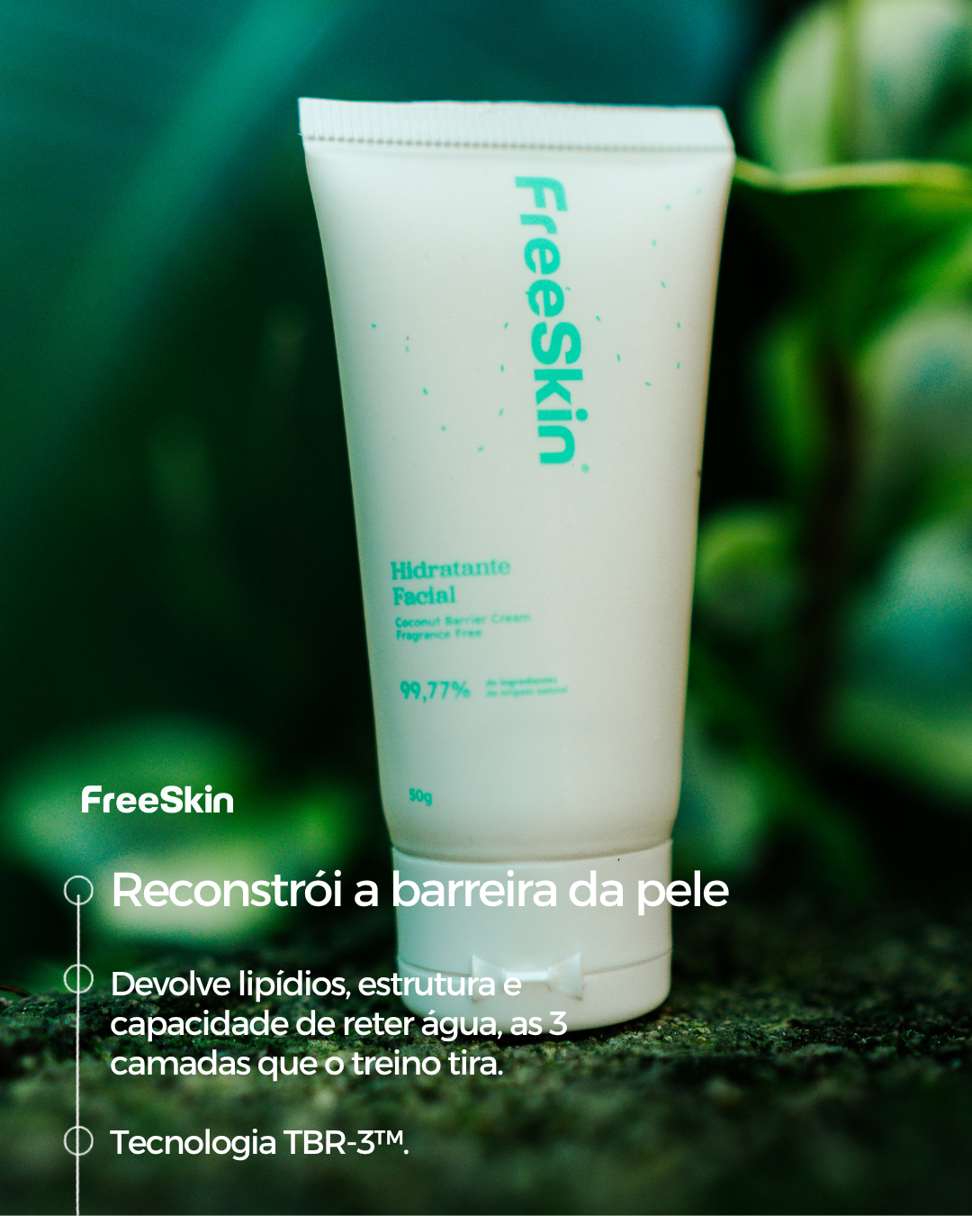 Hidratante Facial FreeSkin com TBR-3™